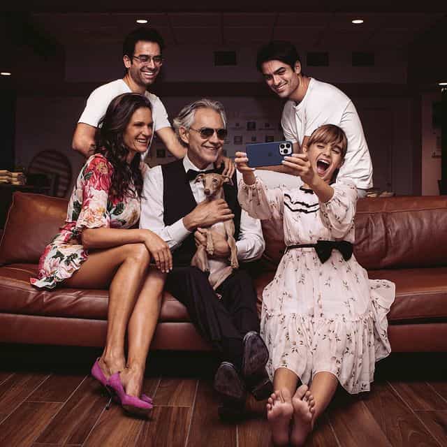 Andrea Bocelli Family